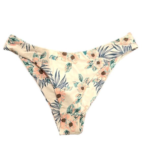 ZAFUL Women's Floral Print High Cut Crossback Lace-Up Bikini - Picture 15 of 17